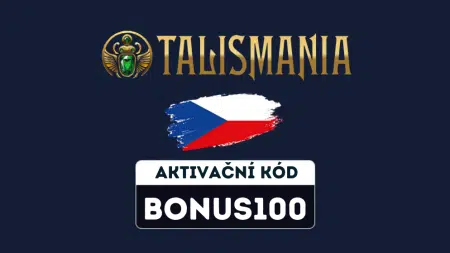 Aktivační kód Bonus100 v Talismania Česko